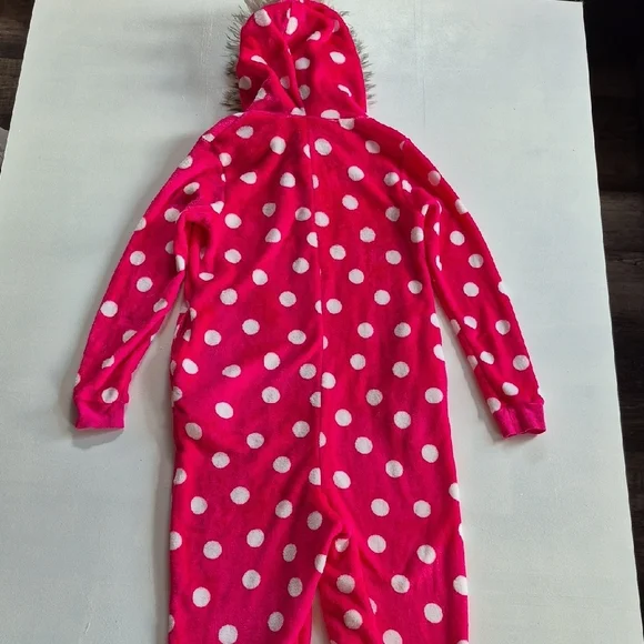 Secret Treasures Pink One Piece with Faux Fur - Picture 5 of 5